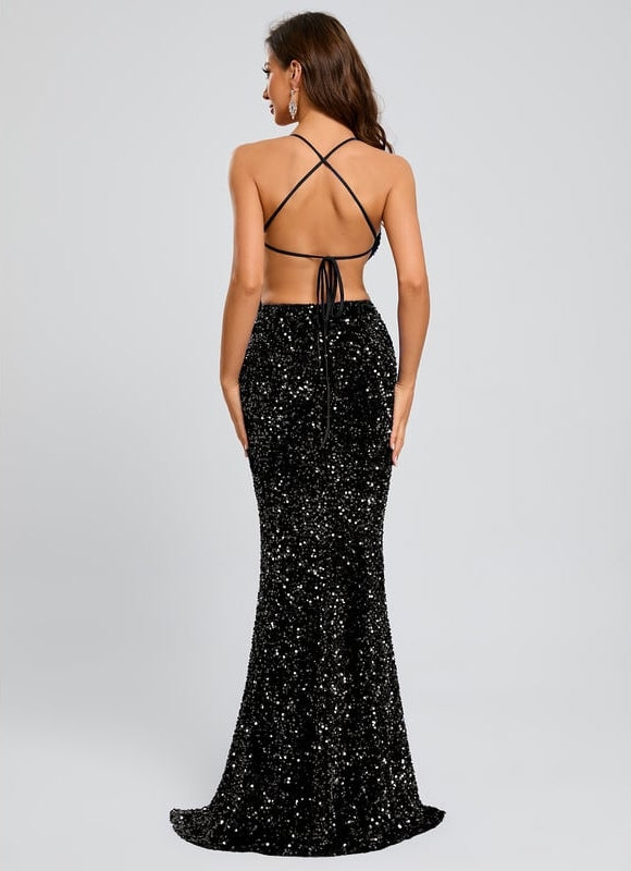 Robe De Bal Sirène Scintillante