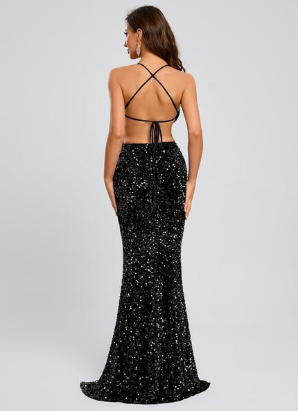 Robe De Bal Sirène Scintillante