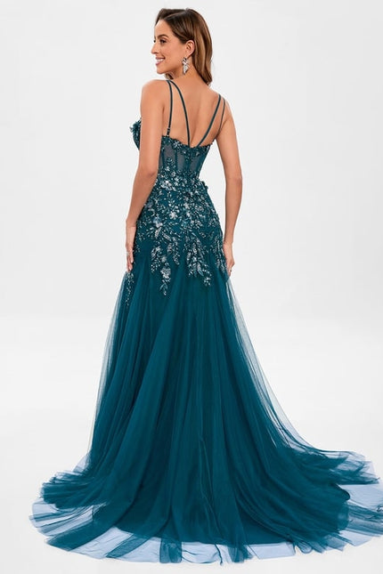 Robe De Bal Traîne Tulle - gallery 6