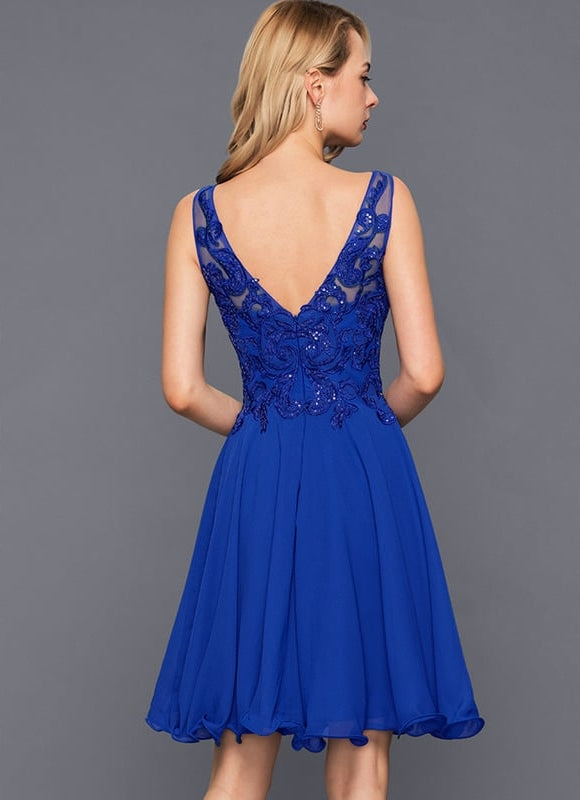 Robe De Bal Saumon Délicate - gallery 8