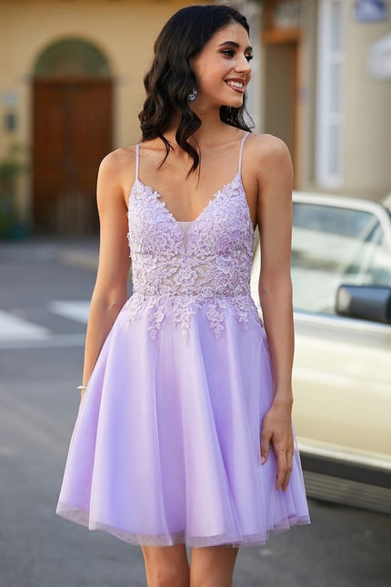 Robe De Bal Lilas Éthérée - gallery 7