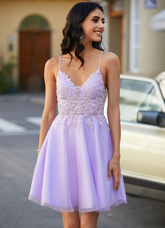 Robe De Bal Lilas Éthérée - gallery 7
