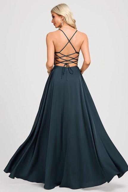 Robe De Bal Élégante Satinée - gallery 3