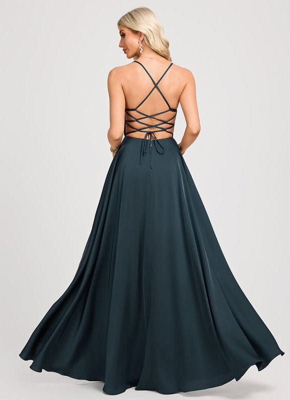Robe De Bal Élégante Satinée - gallery 3