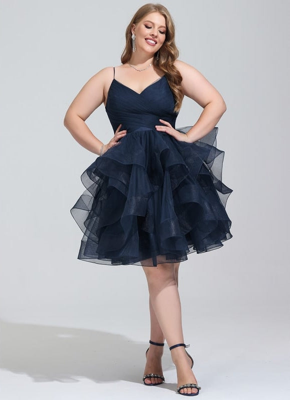 Robe De Bal Tulle Volants - gallery 5