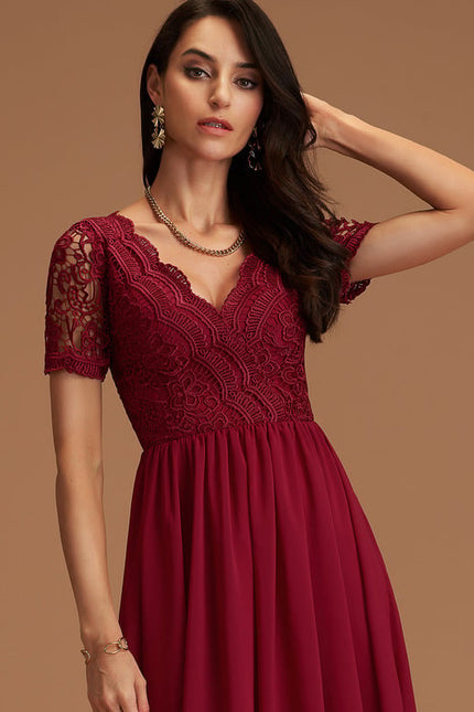 Robe De Bal Saumon Délicate - gallery 4