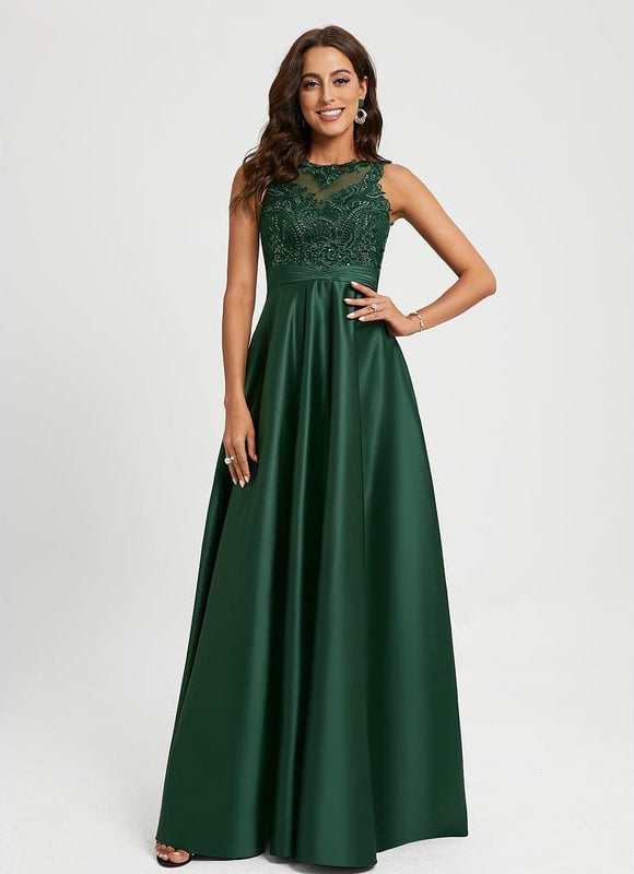 Robe De Bal Élégance Émeraude