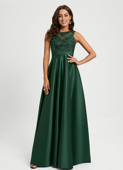 Robe De Bal Élégance Émeraude