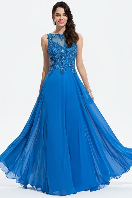 Robe De Bal Chiffon Noir