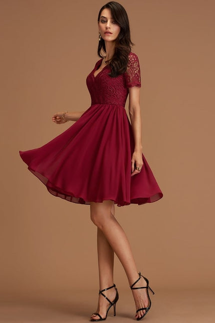 Robe De Bal Saumon Délicate - gallery 3