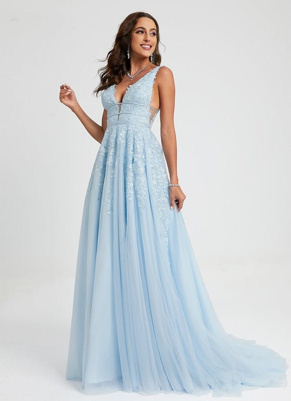Robe De Bal Aquarelle Éthérée - gallery 4