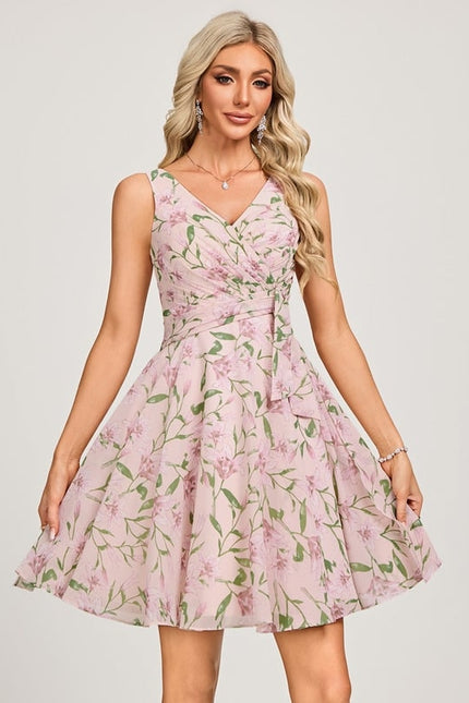 Robe De Bal Col V Fluide