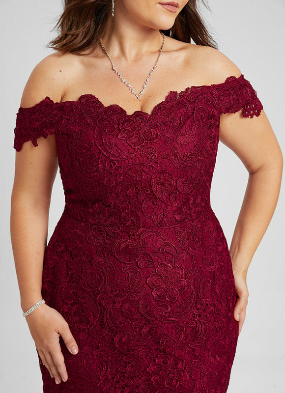 Robe De Bal Dentelle Vintage - gallery 5
