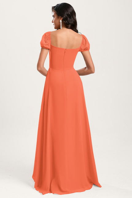 Robe De Bal Fluide Bleu Ciel - gallery 8