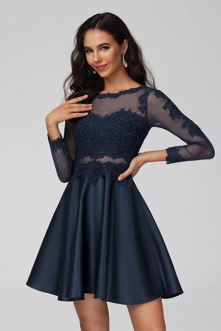 Robe De Bal Satinée Noire