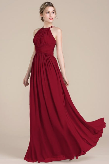 Robe De Bal Rouge Élégant Fluidité