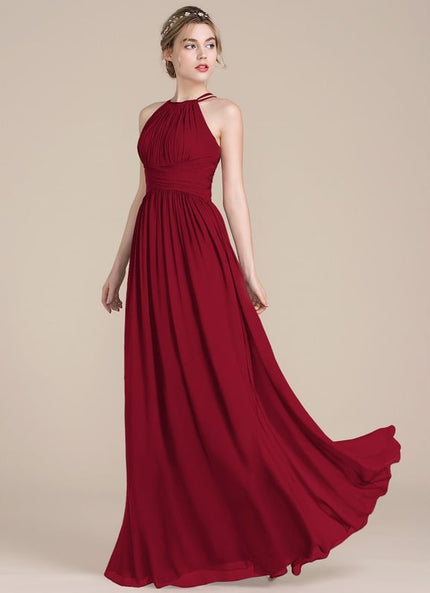 Robe De Bal Rouge Élégant Fluidité