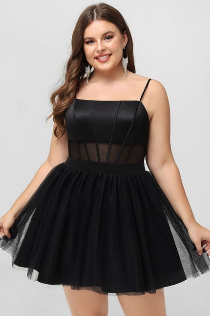 Robe De Bal Tulle Courte - gallery 9