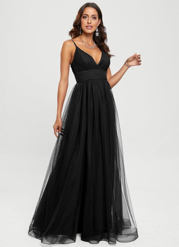 Robe De Bal Vaporeuse Céleste - gallery 5