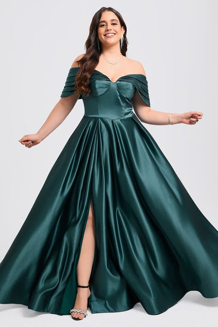 Robe De Bal Émeraude Luminescente - gallery 6