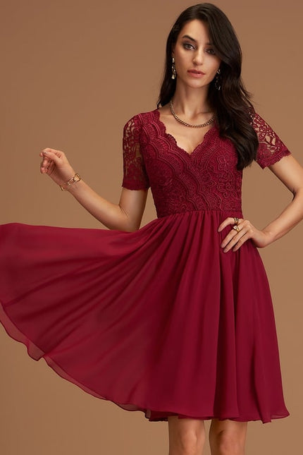 Robe De Bal Saumon Délicate