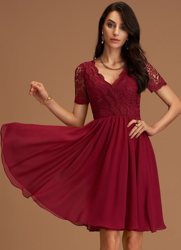 Robe De Bal Saumon Délicate