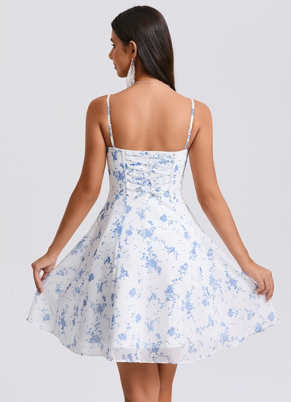 Robe De Bal Florale Légère - gallery 3