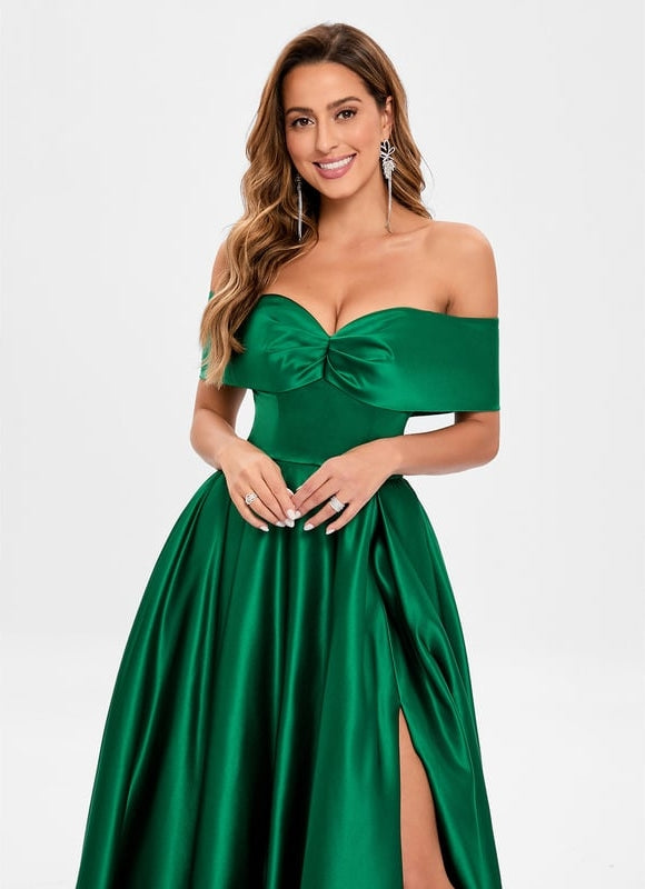 Robe De Bal Élégante Émeraude - gallery 5
