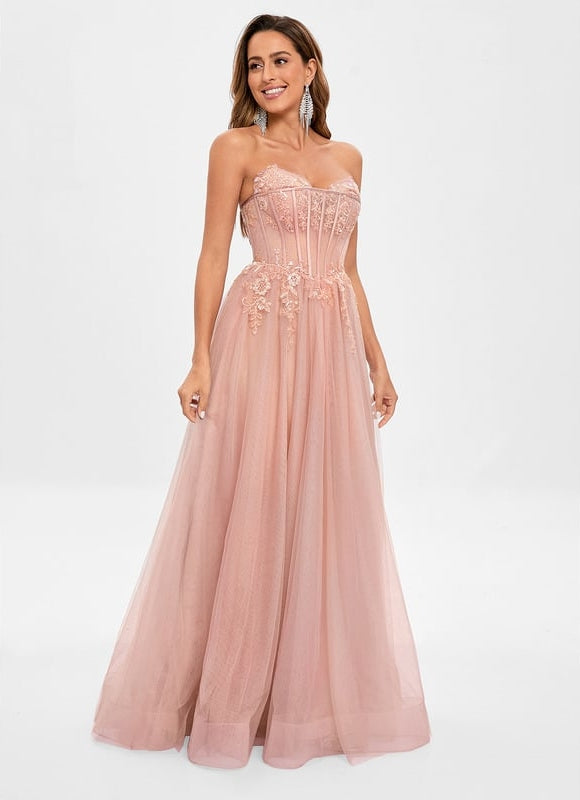 Robe De Bal Élégance De Brume - gallery 3