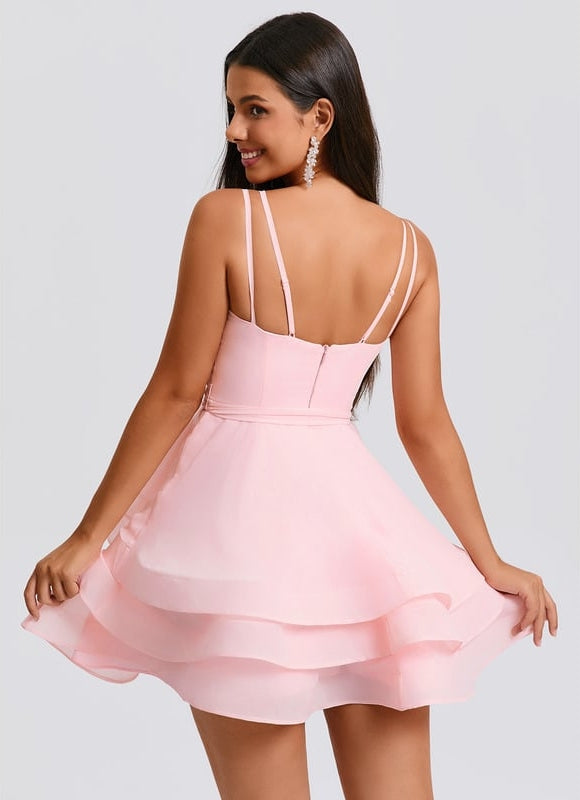 Robe De Bal Mousseline Légère - gallery 3