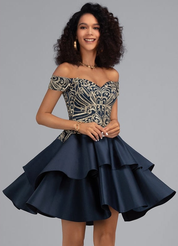 Robe De Bal Noire Chic