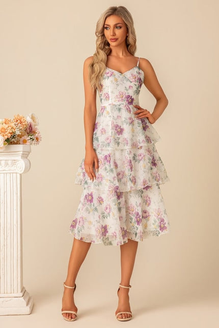 Robe De Bal Florale Éthérée - gallery 3
