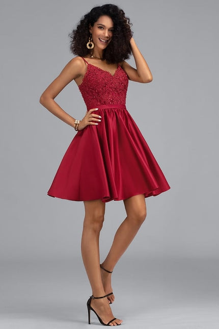 Robe De Bal Évasée Brodée - gallery 1