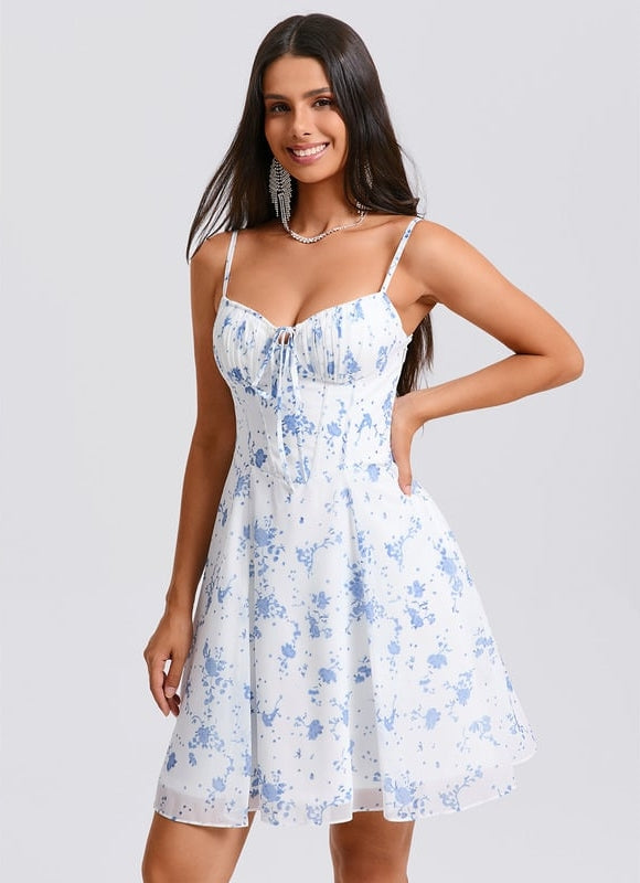 Robe De Bal Florale Légère - gallery 4