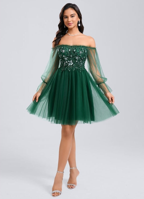 Robe De Bal Émeraude Aérienne - gallery 3