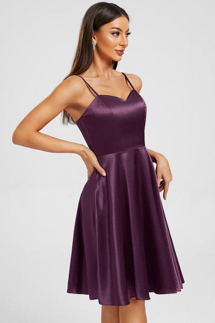Robe De Bal Violette Brillante - gallery 3