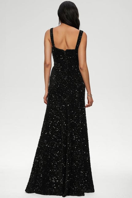 Robe De Bal Pailletée Élégante - gallery 4