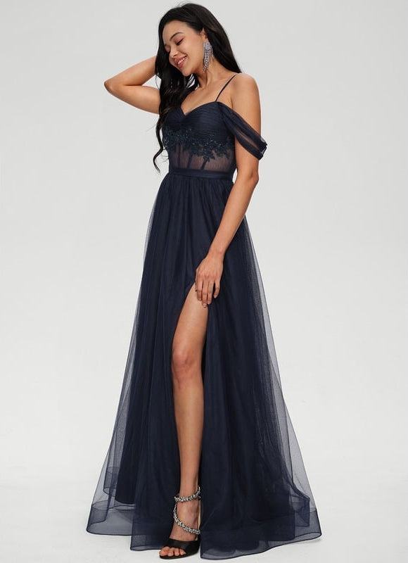 Robe De Bal Tulle Évasée - gallery 1