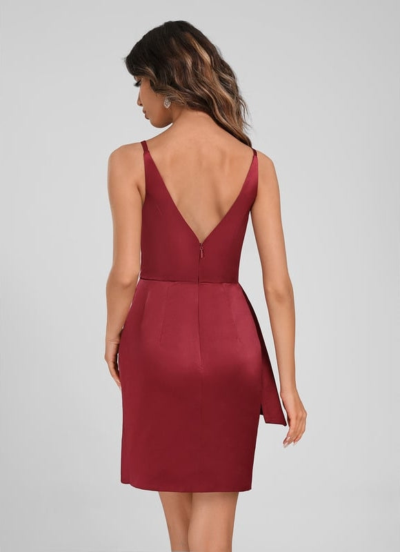 Robe De Bal Bordeau Chic - gallery 5