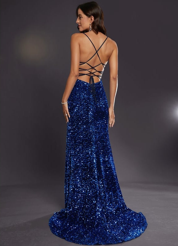 Robe De Bal Éclat Azur - gallery 1