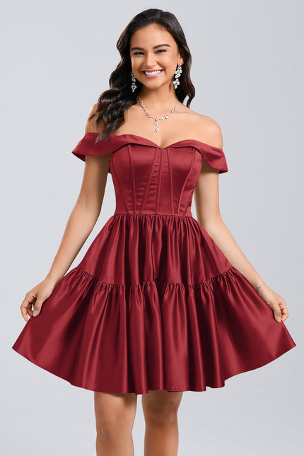 Robe De Bal Satin Voluminieuse
