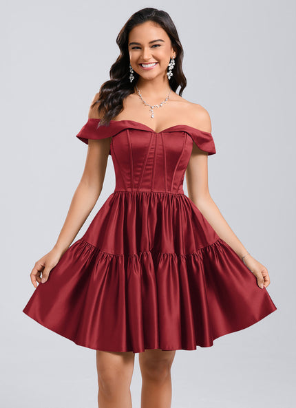Robe De Bal Satin Voluminieuse