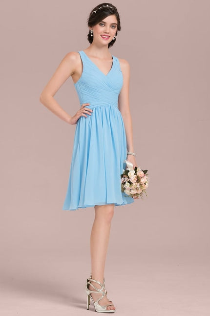 Robe De Bal Mousseline Bordeaux