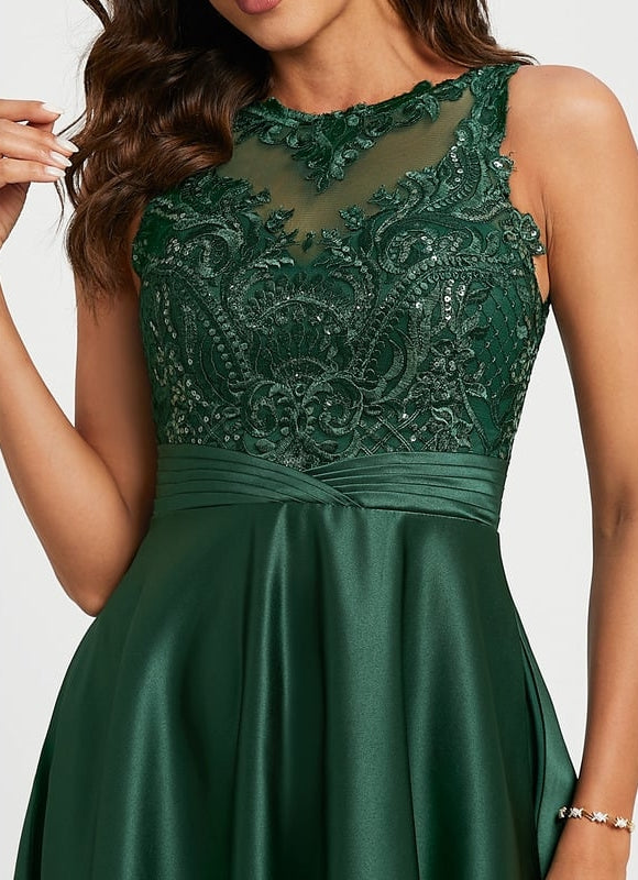Robe De Bal Élégance Émeraude - gallery 1