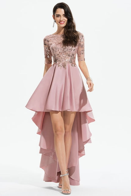 Robe De Bal Élégance Rosée Ascendante