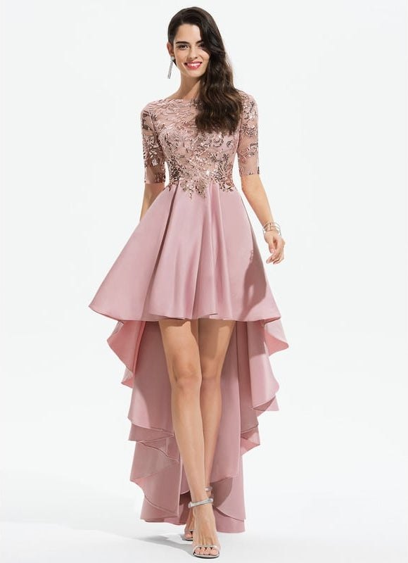Robe De Bal Élégance Rosée Ascendante