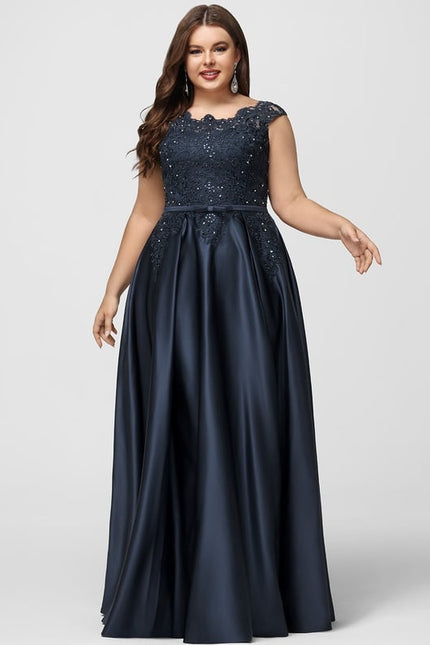Robe De Bal Gala Satinée Éclat - gallery 7