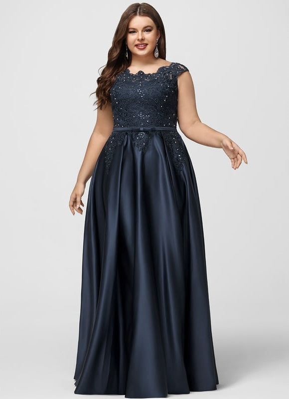 Robe De Bal Gala Satinée Éclat - gallery 7