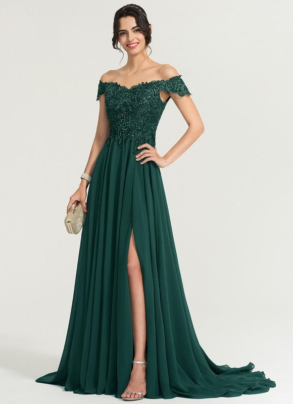 Robe De Bal Élégance Sereine - gallery 1