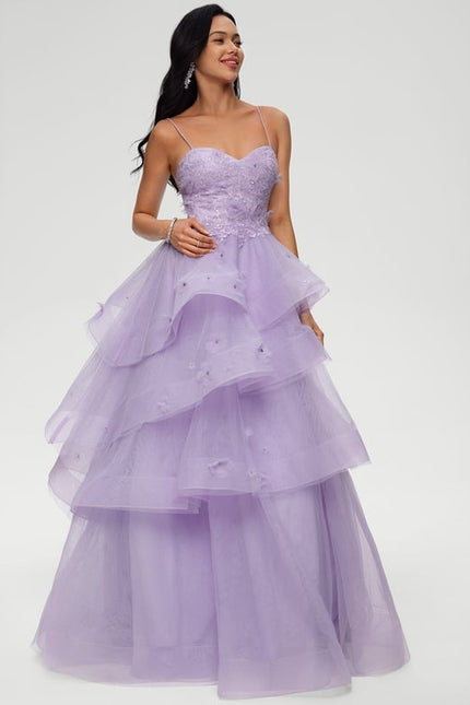 Robe De Bal Princesse Lilas - gallery 1